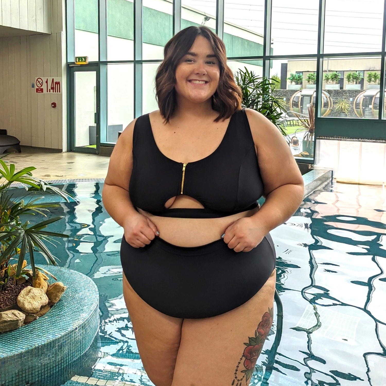 Hasta La Vista Bikini Bottoms - Black - Snag