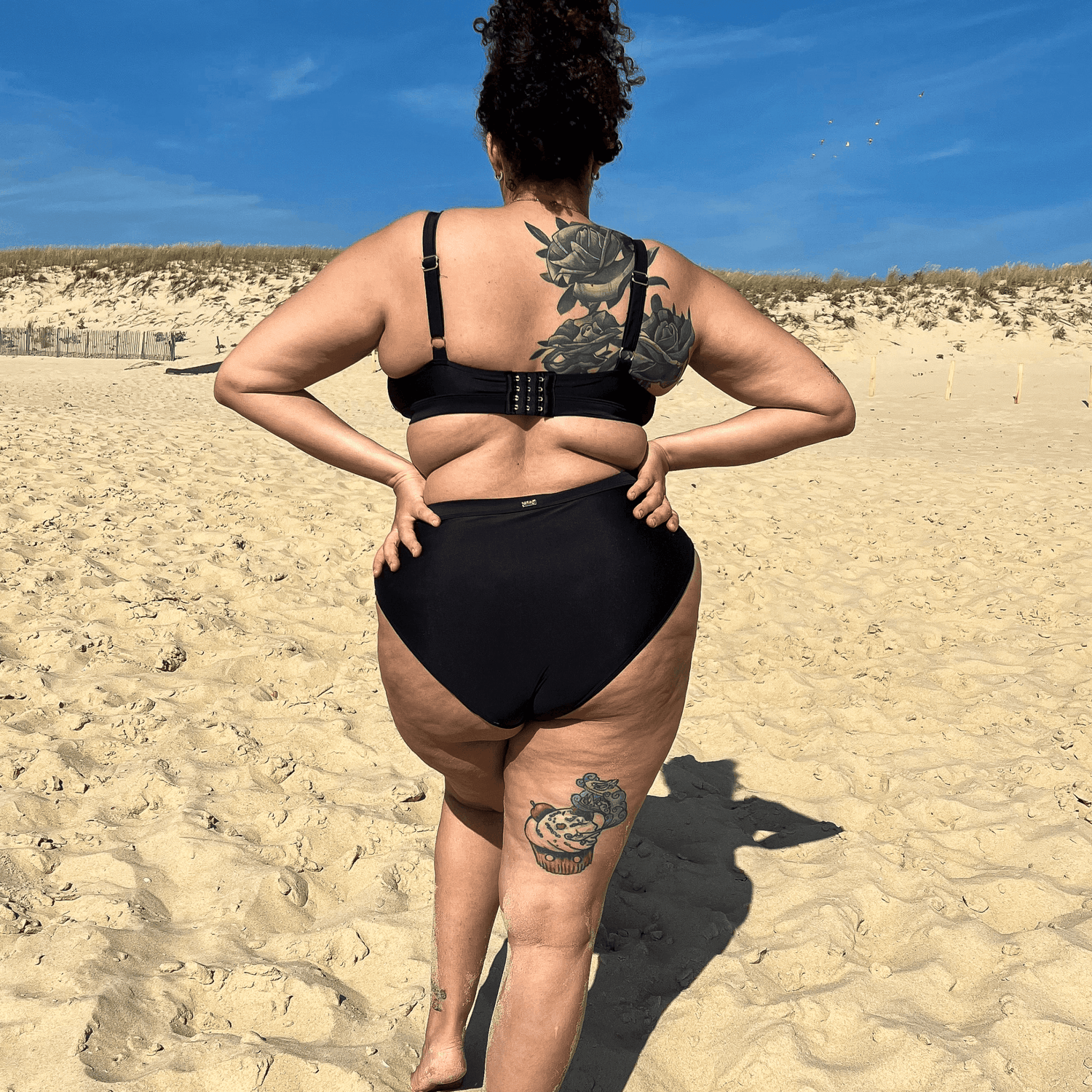 Hasta La Vista Bikini Bottoms - Black - Snag