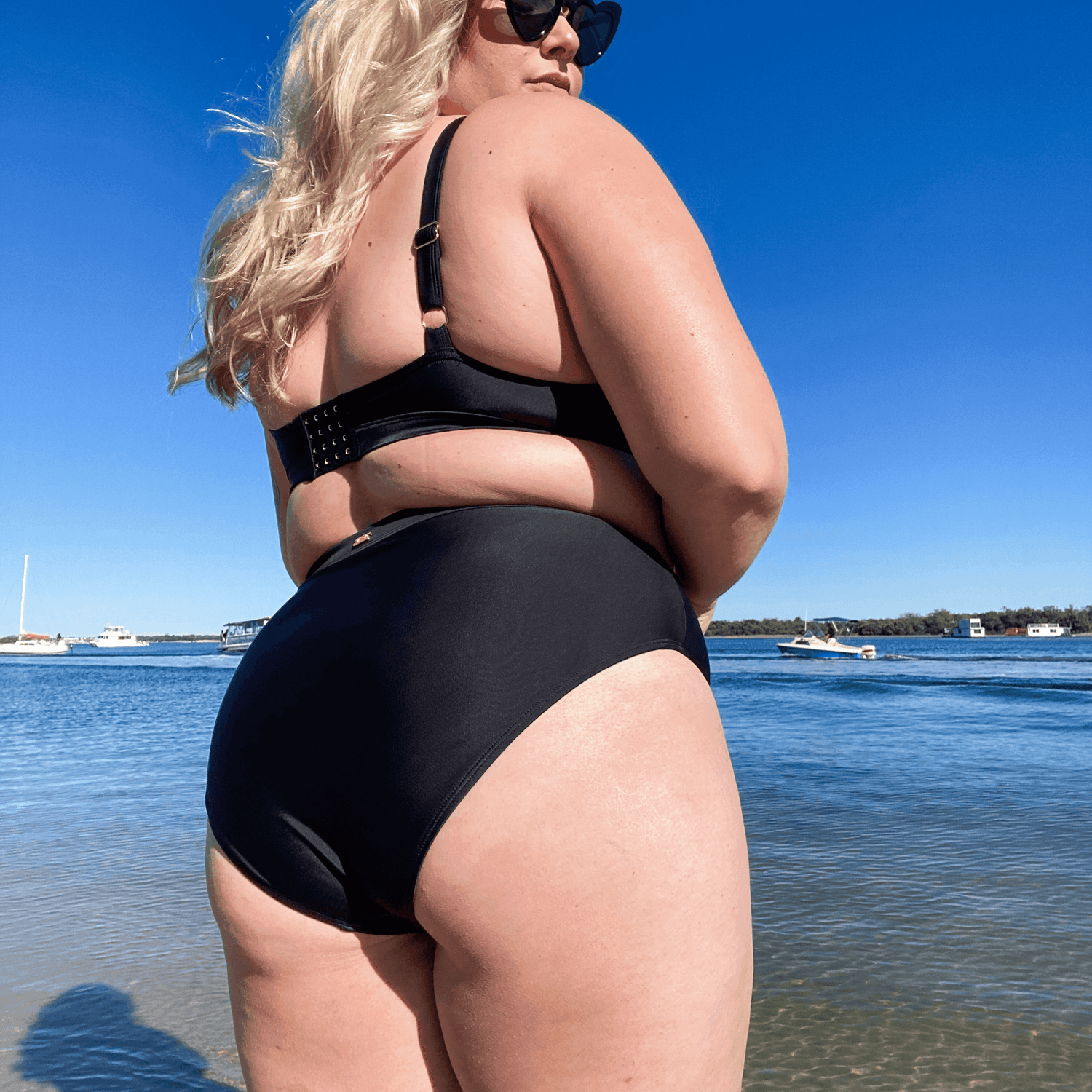 Hasta La Vista Bikini Bottoms - Black - Snag