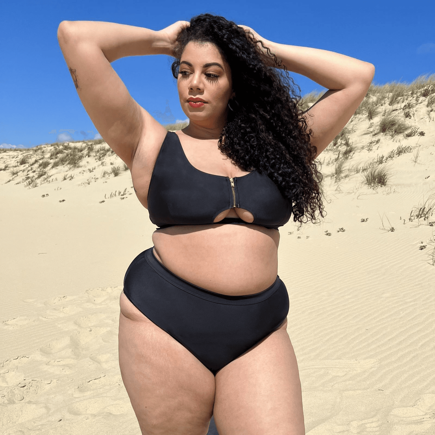 Hasta La Vista Bikini Bottoms - Black - Snag