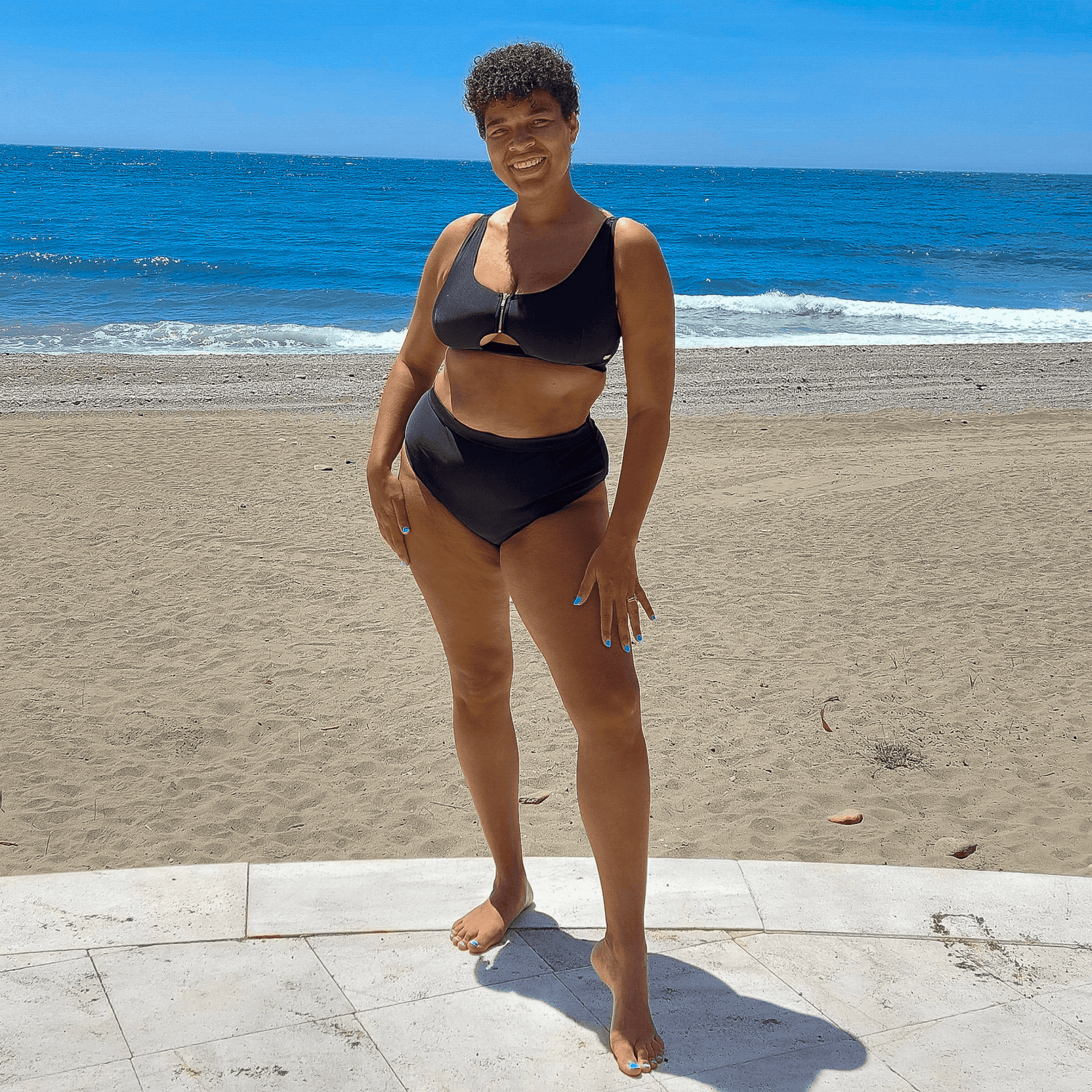 Hasta La Vista Bikini Bottoms - Black - Snag