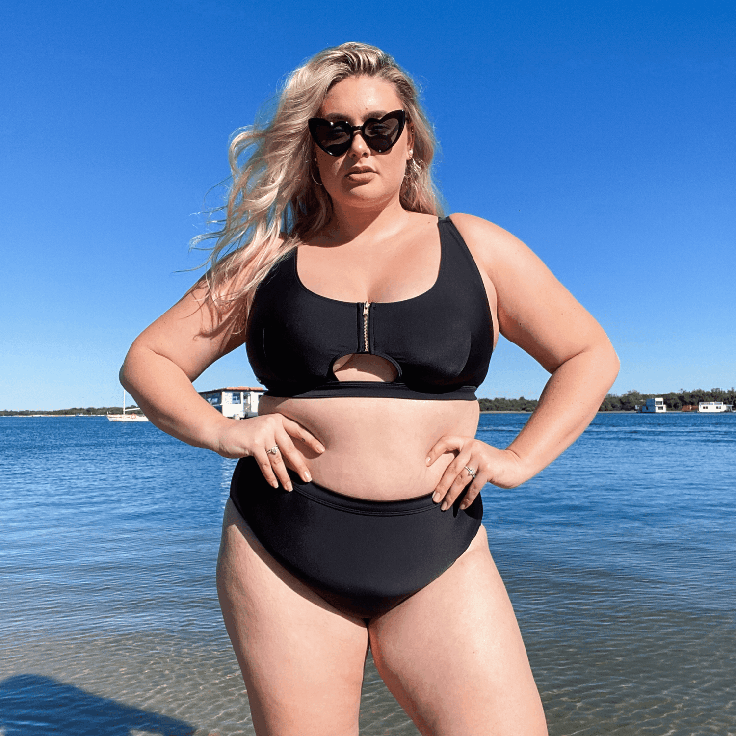 Hasta La Vista Bikini Bottoms - Black - Snag