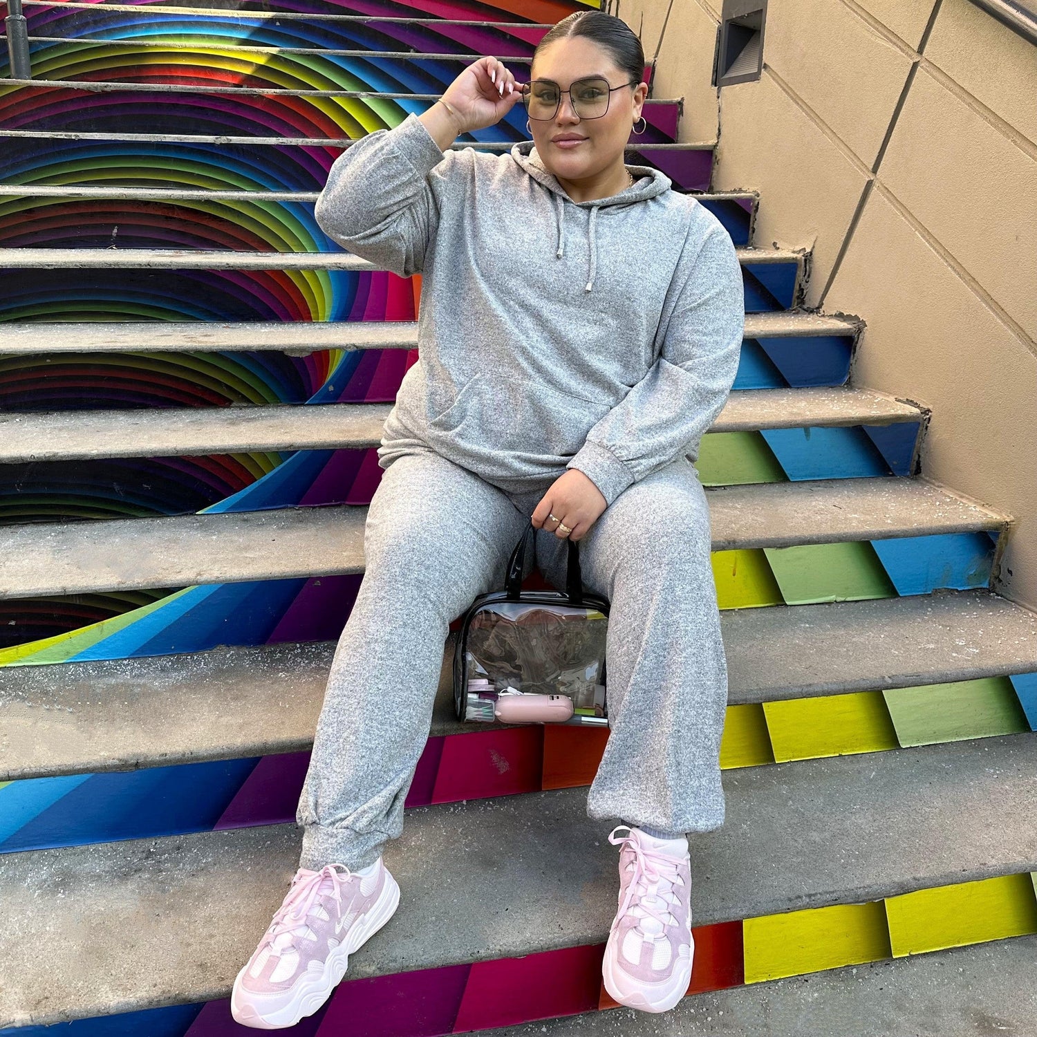 Hoodie - Grey Marl - Snag