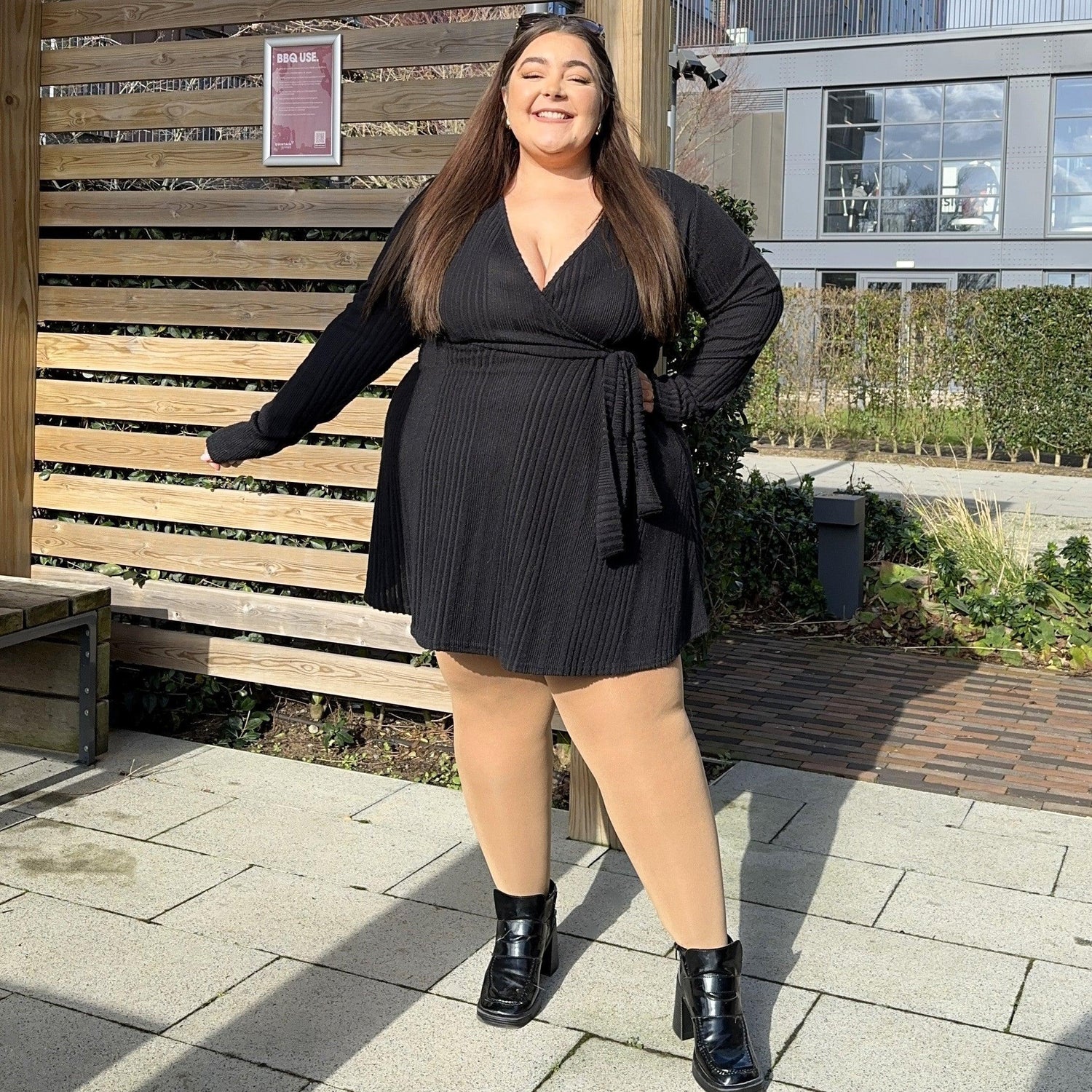 Huggy Light Compression Tights - Caramel Latte - Snag