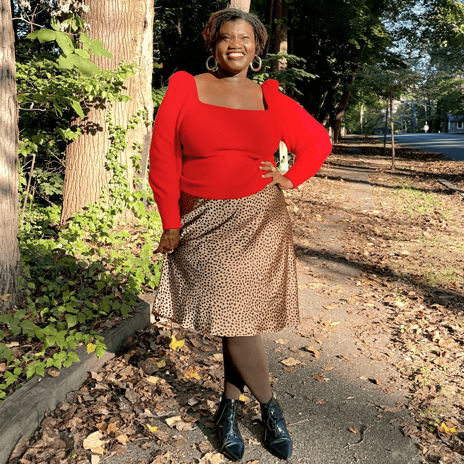 Huggy Light Compression Tights - Hot Chocolate - Snag