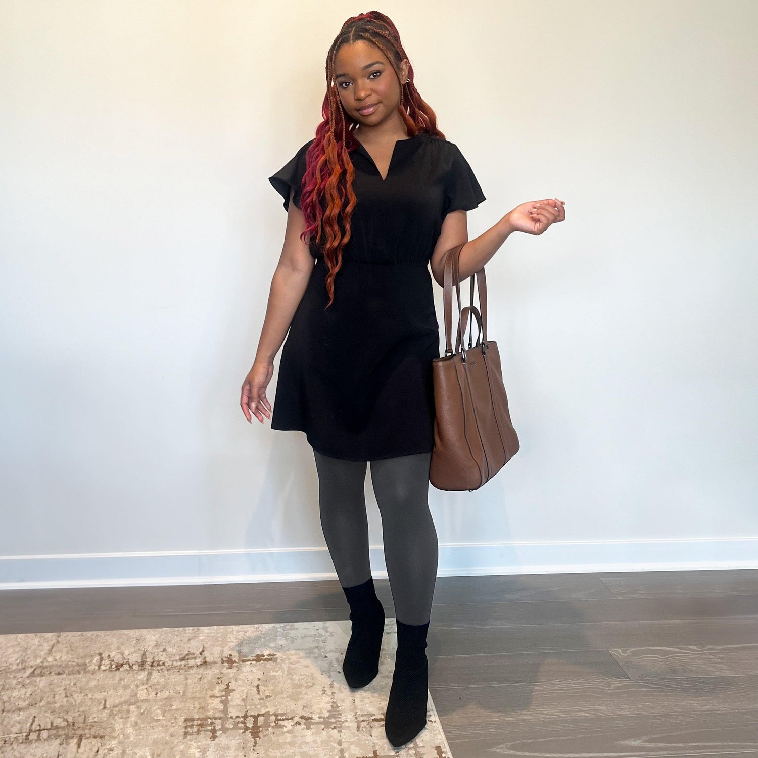 Huggy Light Compression Tights - Slate - Snag