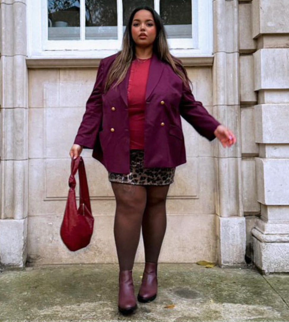 50 Denier Semi-Opaque Tights - Hot Chocolate