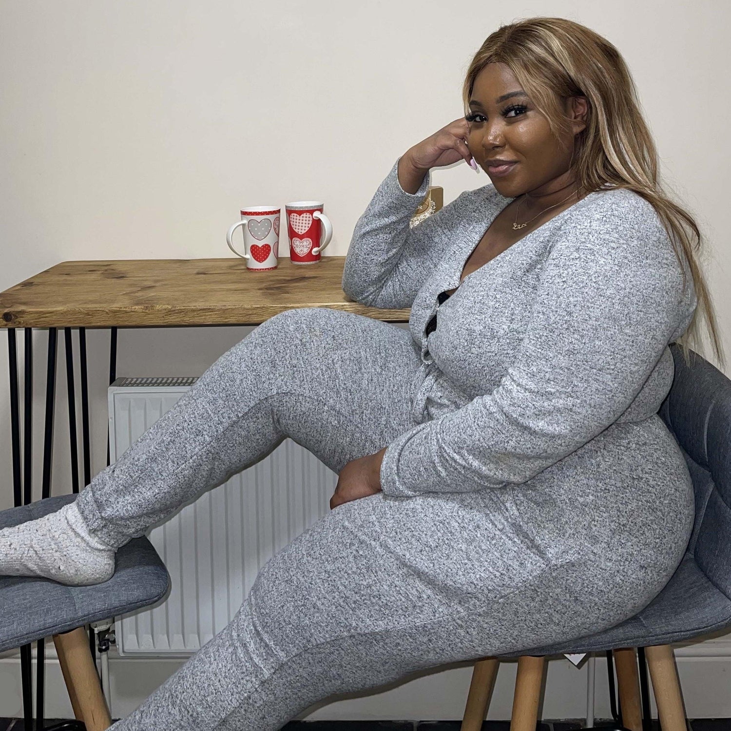 Jumpsuit - Grey Marl - Snag