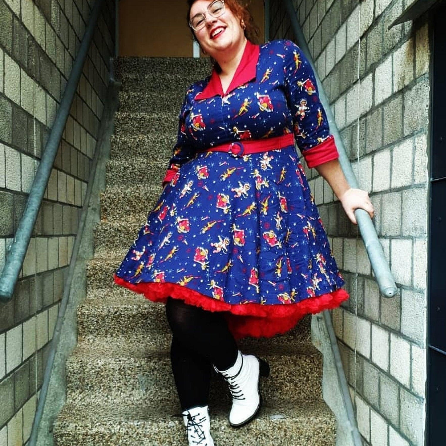 Merino Wool Tights - Black - Snag