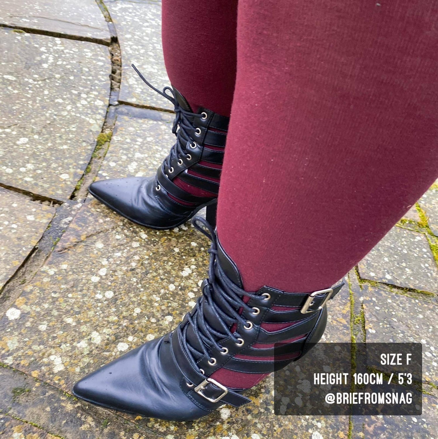 Merino Wool Tights - Red Velvet Cake - Snag