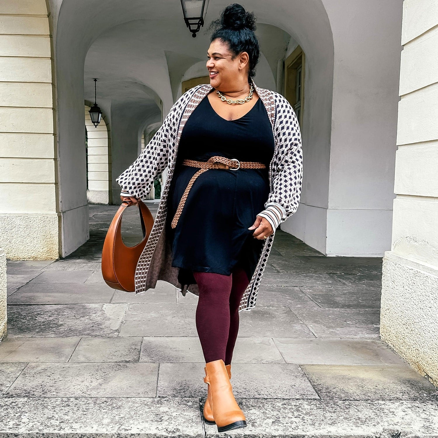 Merino Wool Tights - Red Velvet Cake - Snag