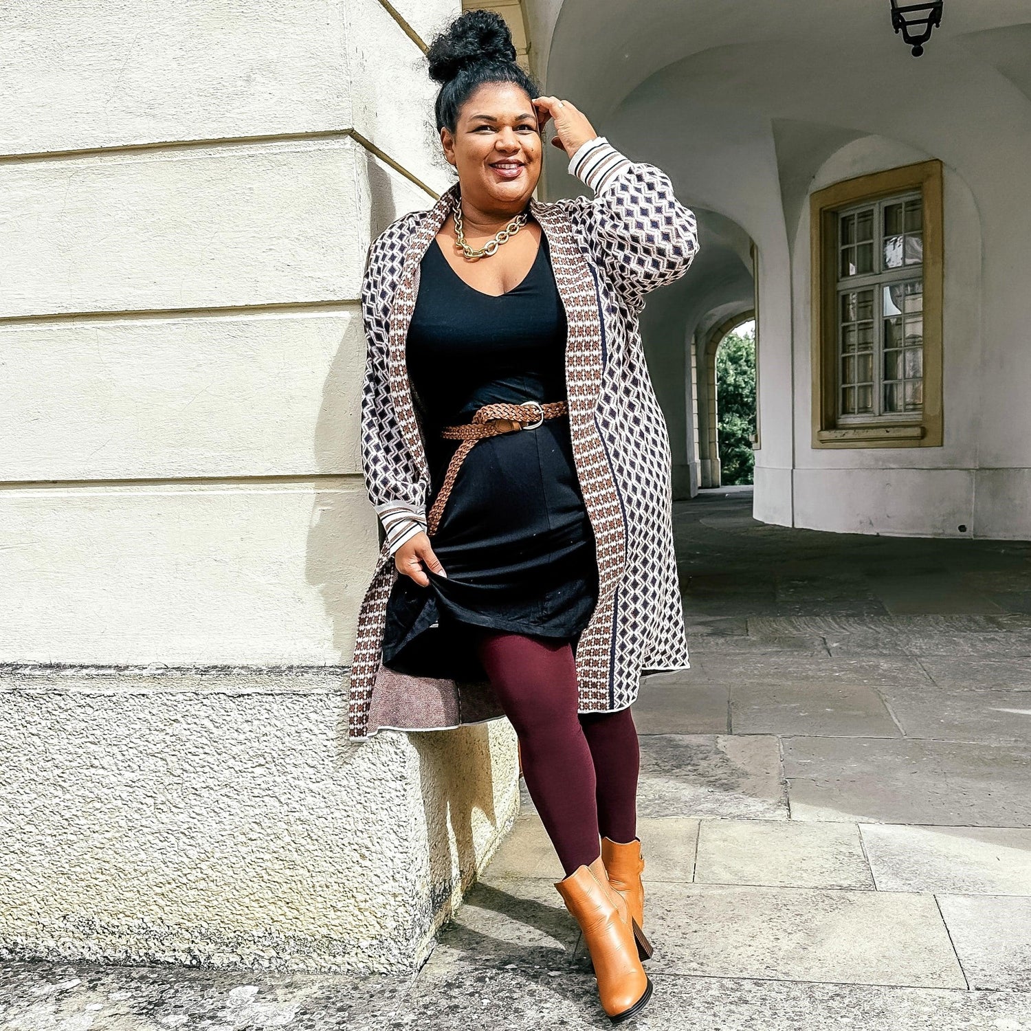 Merino Wool Tights - Red Velvet Cake - Snag