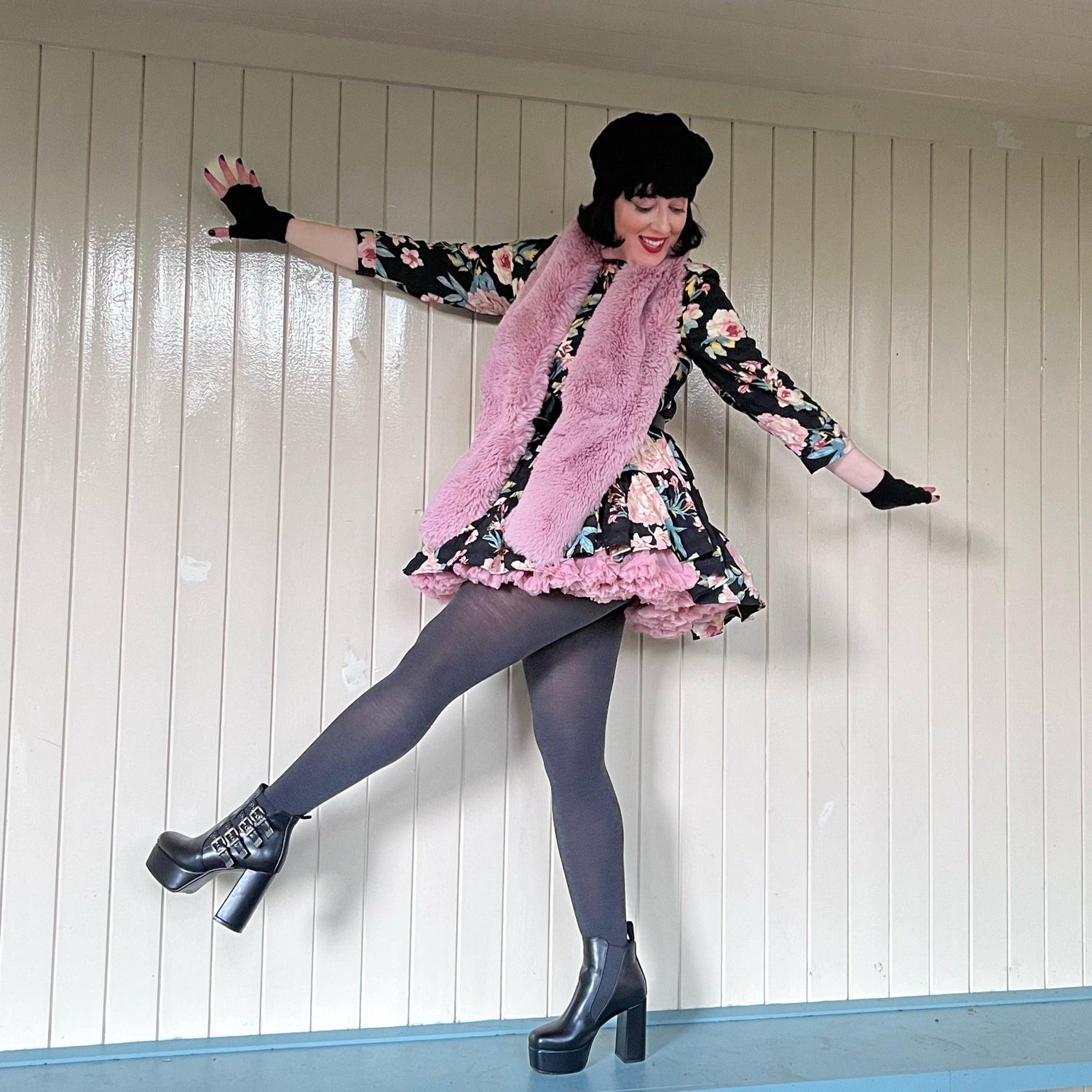 Merino Wool Tights - Storm Cloud - Snag