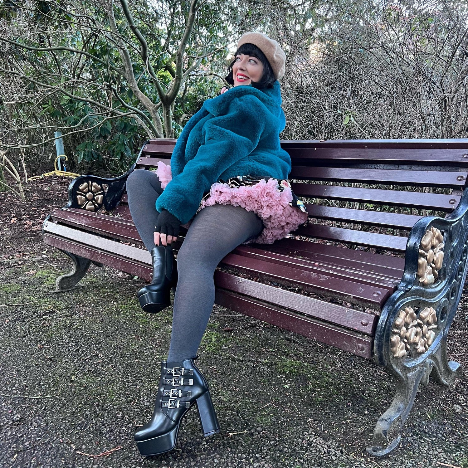 Merino Wool Tights - Storm Cloud - Snag