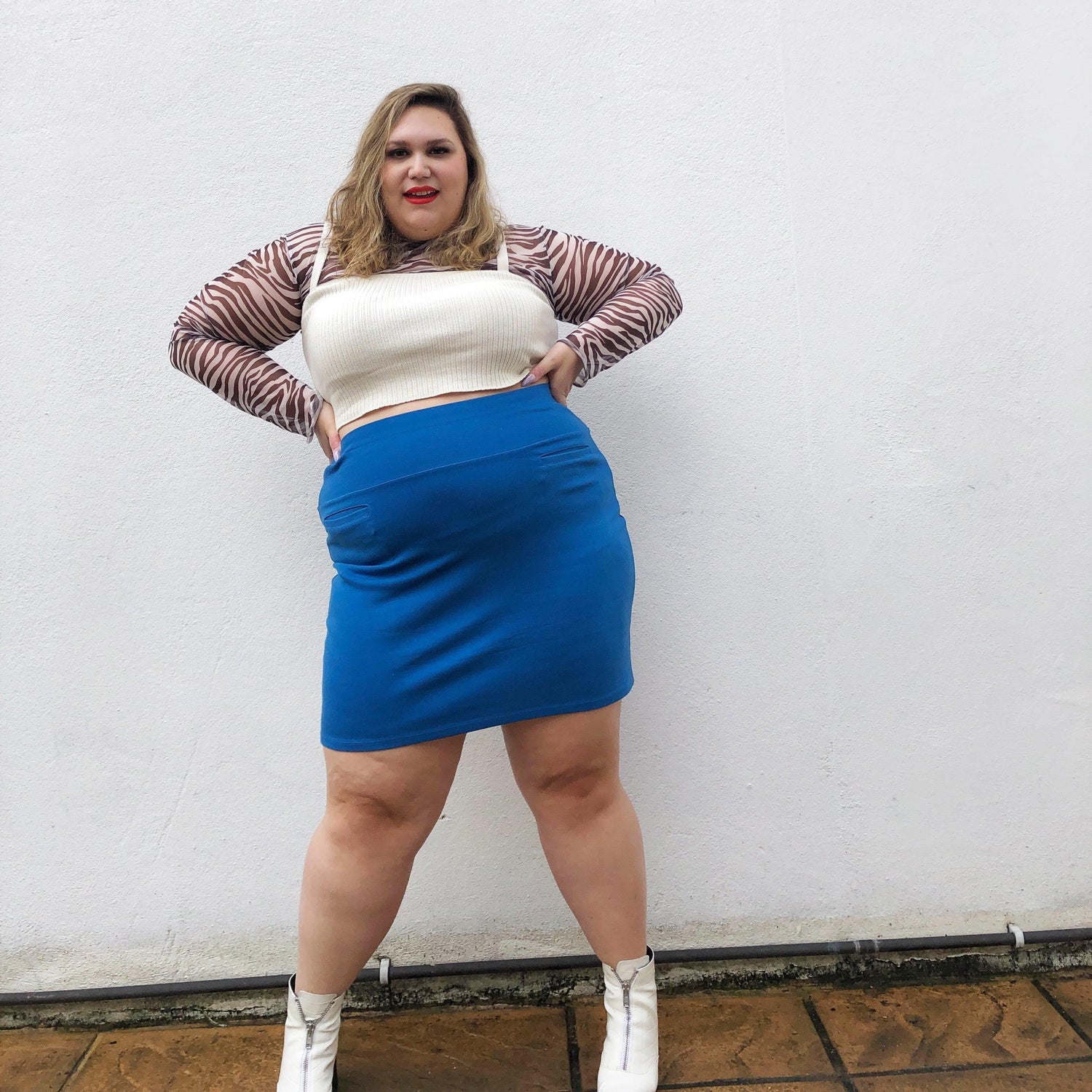 Mini Skirt - Midnight Blue - Snag