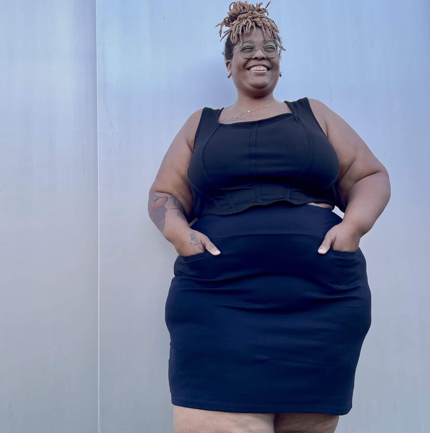 Mini Skirt - Navy - Snag