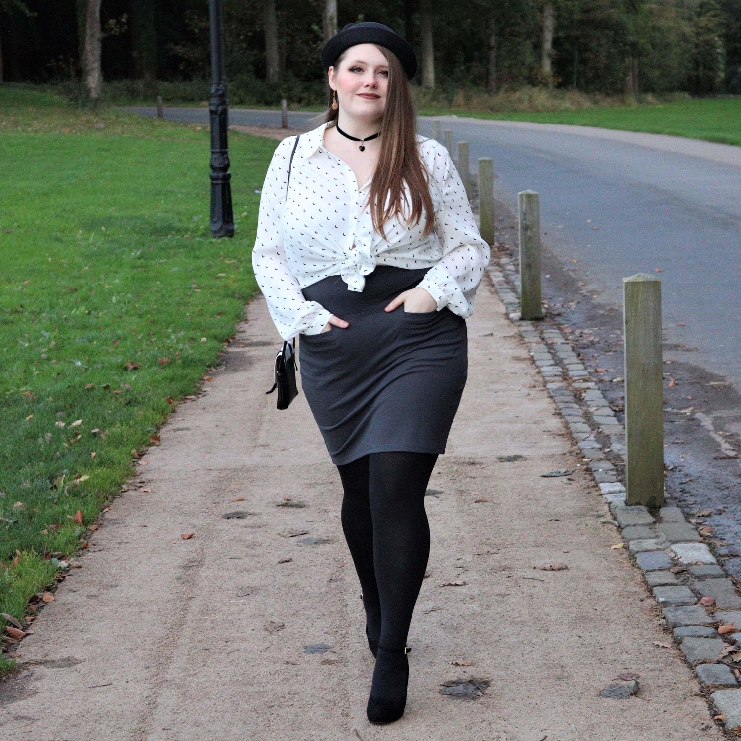 Mini Skirt - Slate Grey - Snag