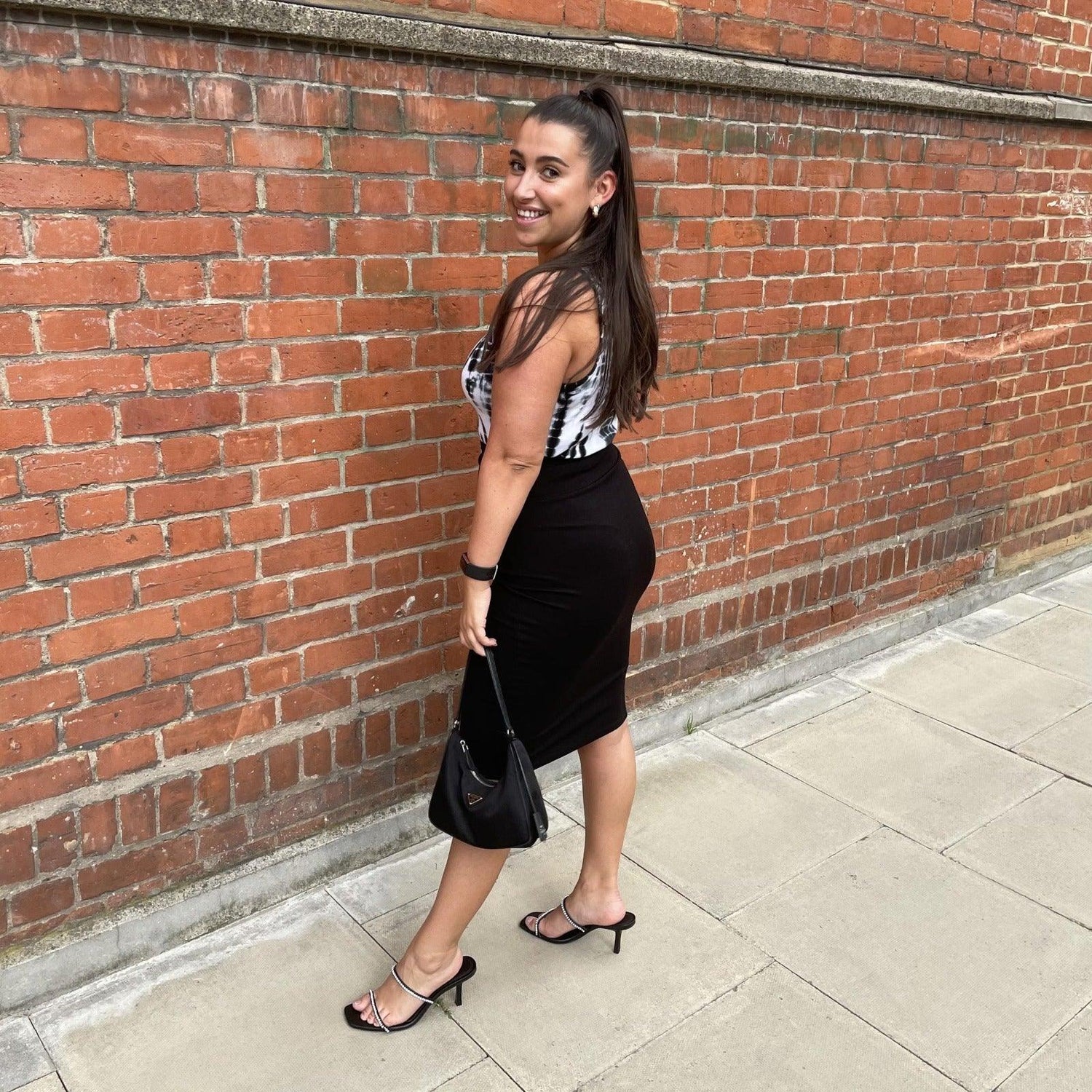 Pencil Skirt - Black - Snag