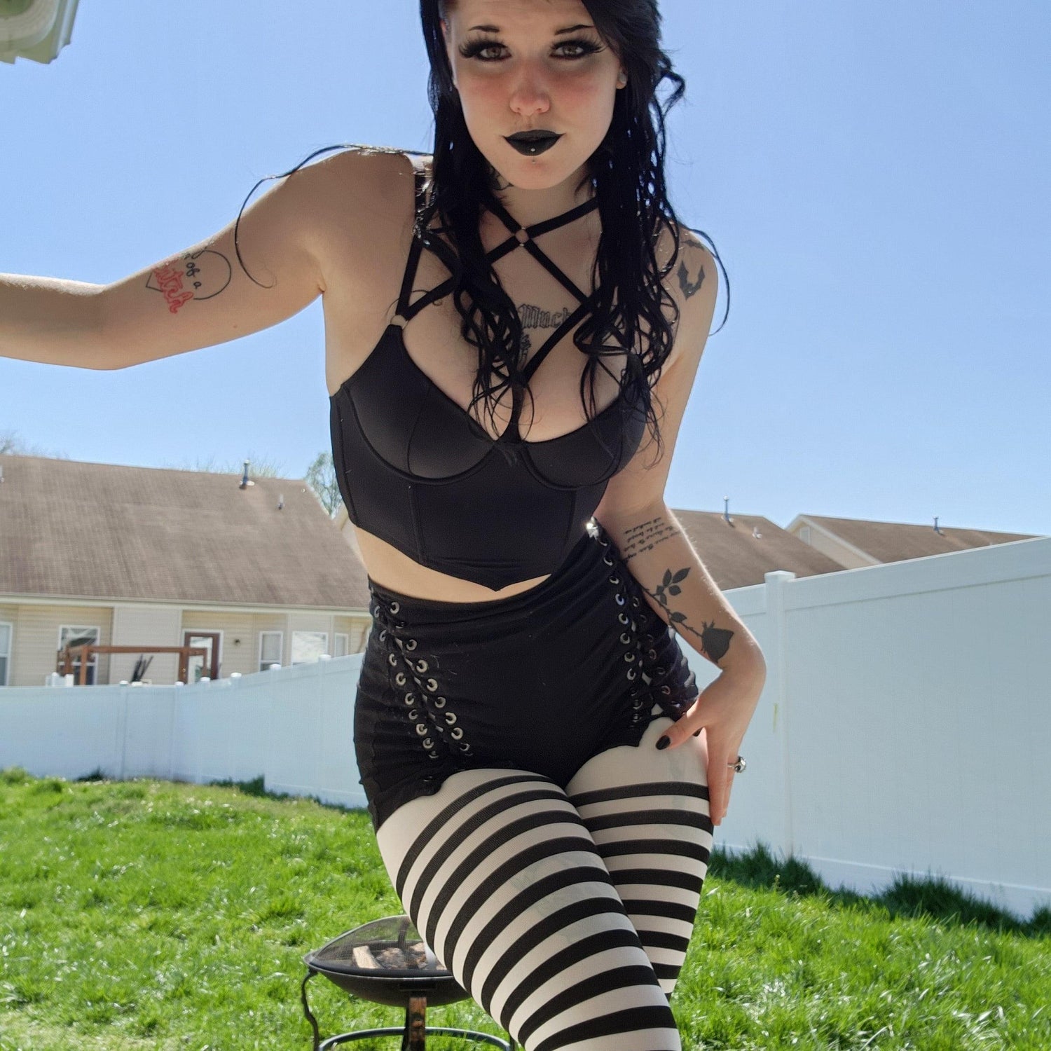 80 Denier Tights - Witch - Snag