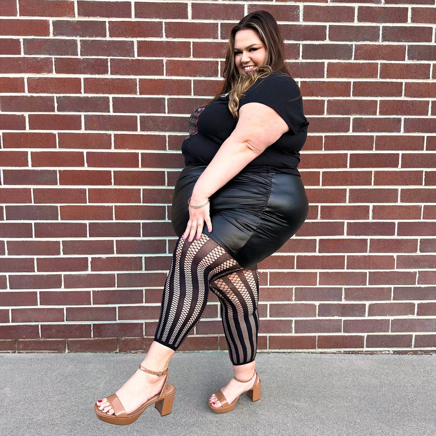 Ravish Footless Fishnets - Snag