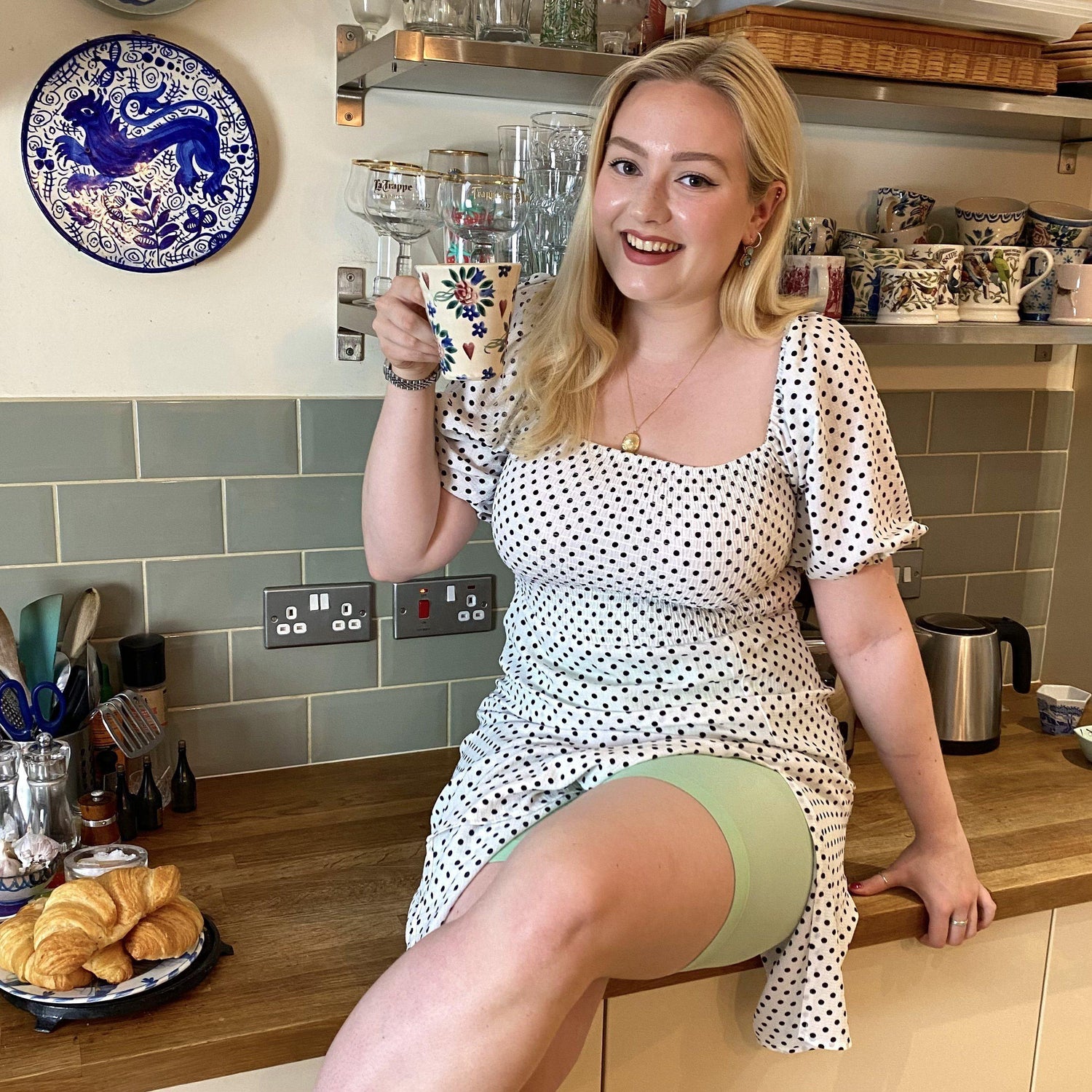 Stay Cool Chub Rub Shorts - Pistachio