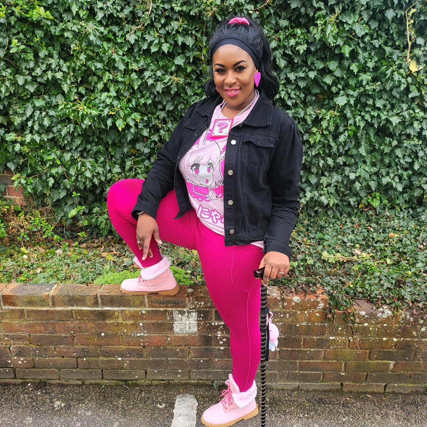 Squat Proof Short Leggings - Raspberry Pie - Snag