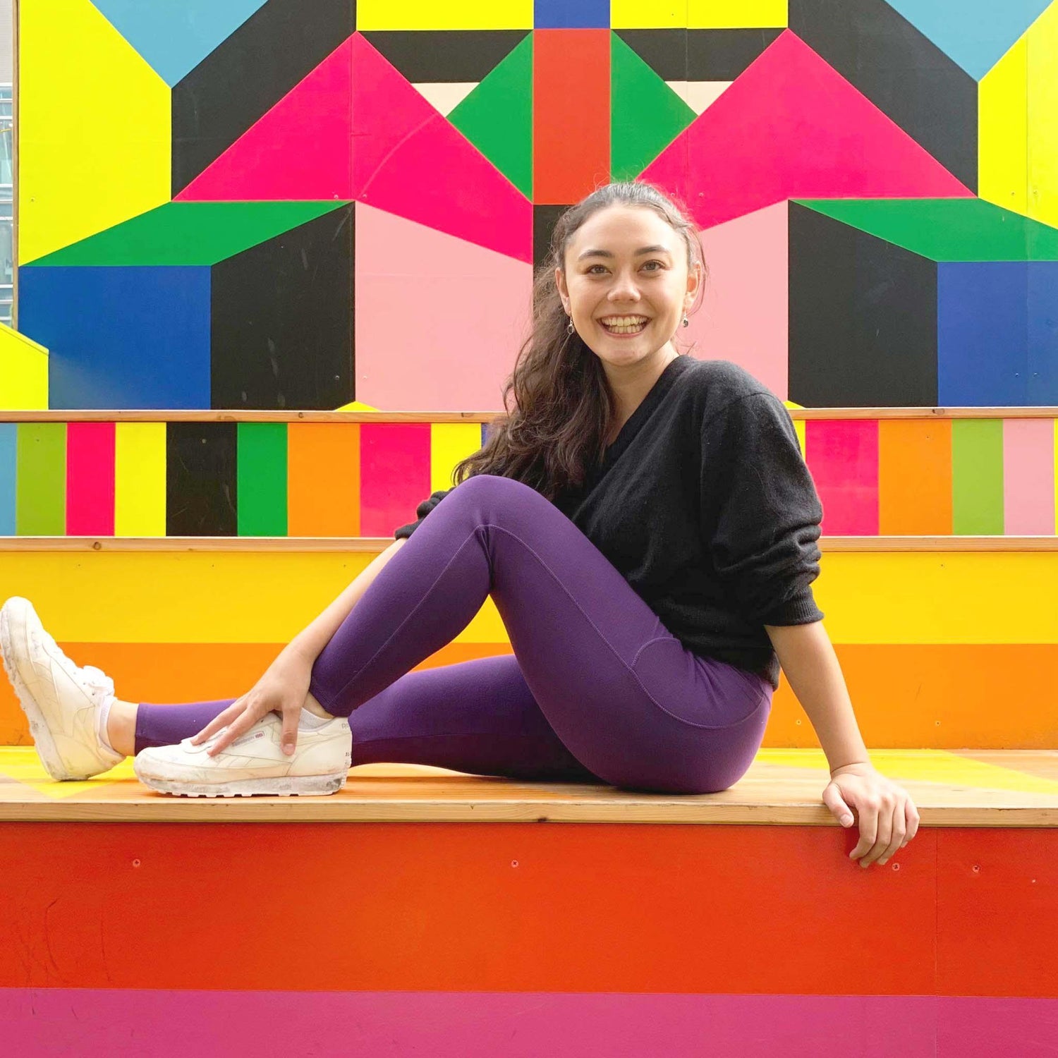 Squat Proof Short Leggings - Suffragette Purple - Snag