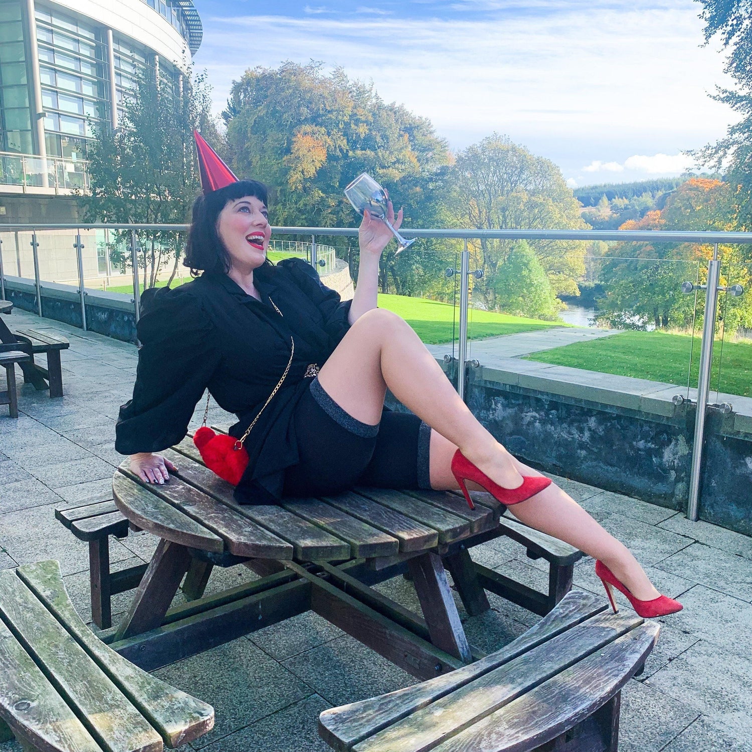 Stay Cool Chub Rub Lurex Shorts - Black - Snag