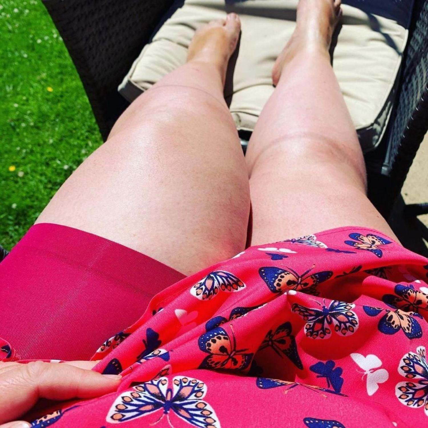 Stay Cool Chub Rub Shorts - Raspberry Pie - Snag