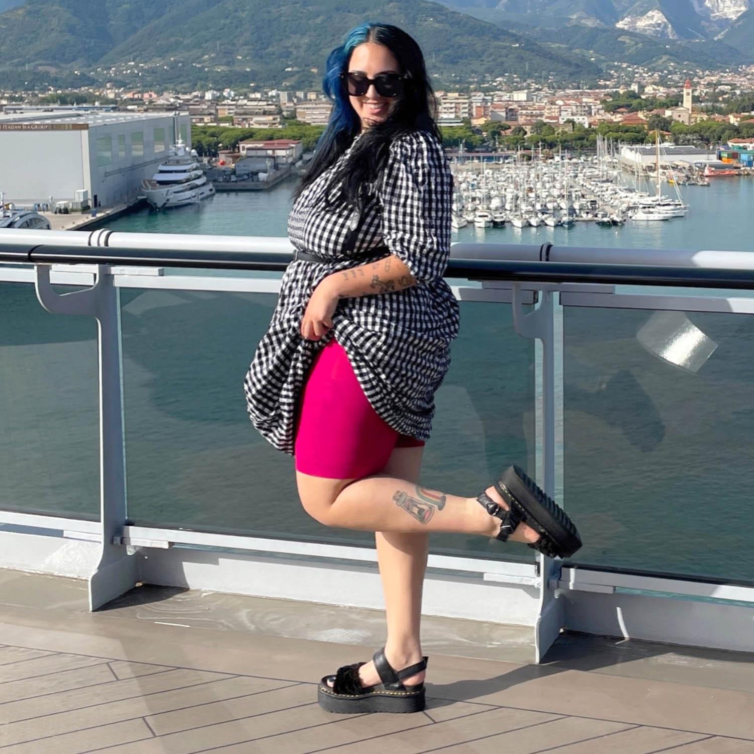 Stay Cool Chub Rub Shorts - Raspberry Pie - Snag