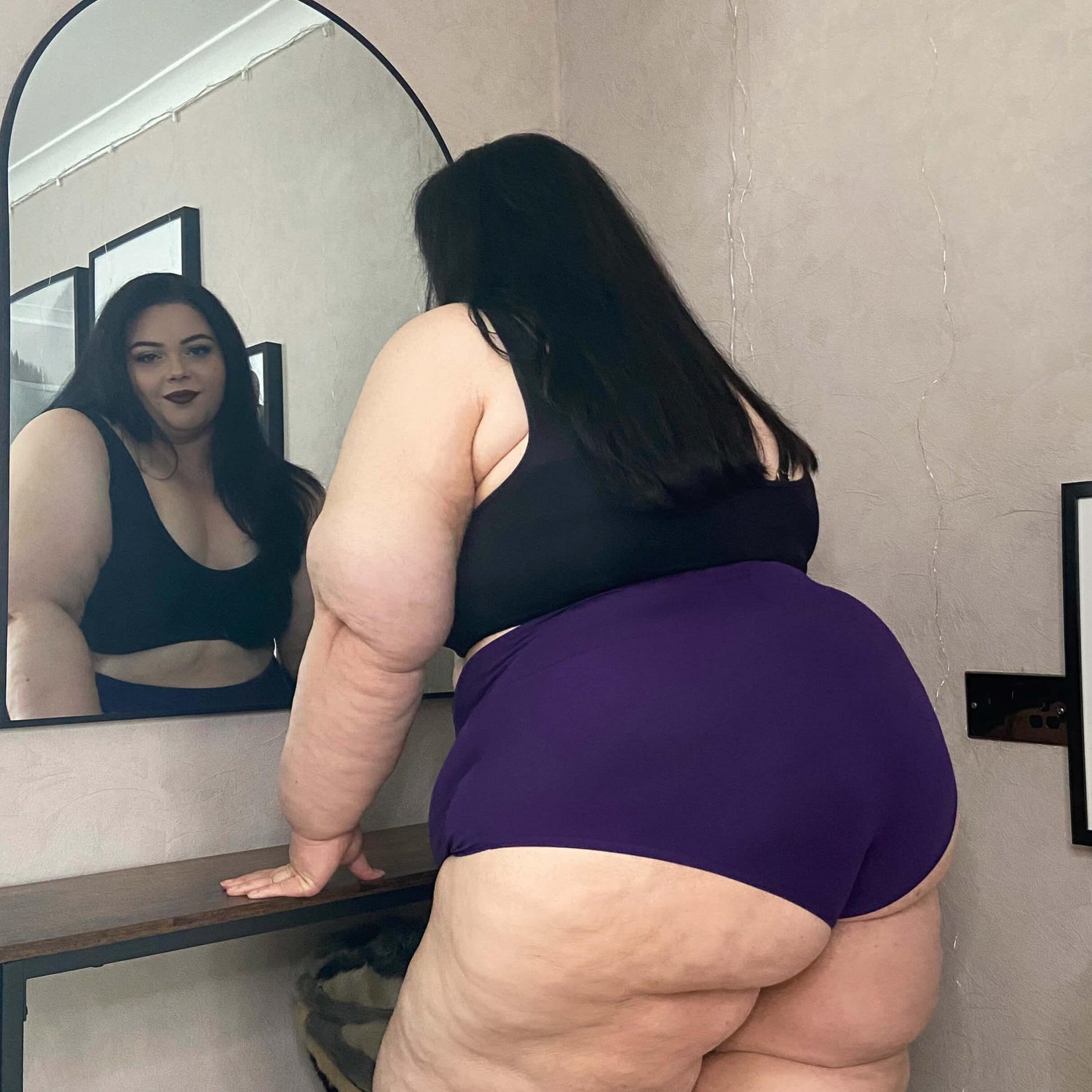 Super High Waist Knickers - Suffragette Purple - Snag