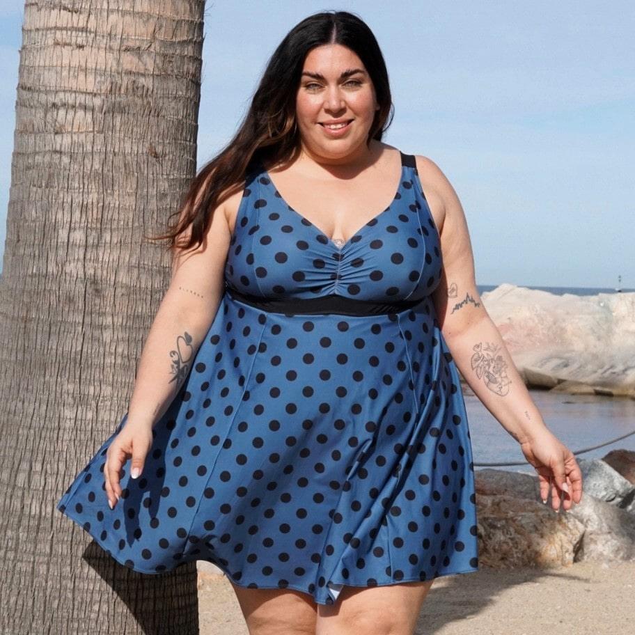 There Can Be Only One Swim Dress - Polka - Snag