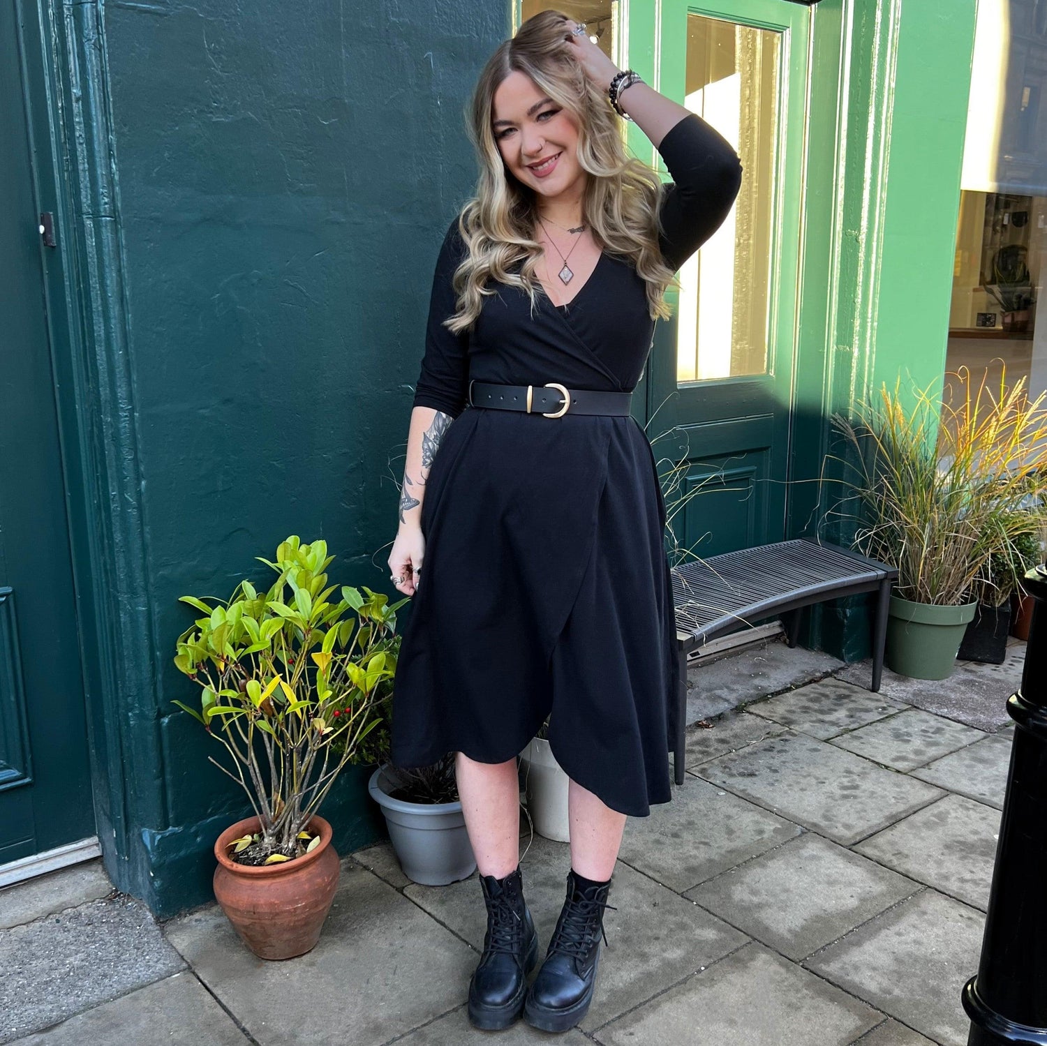 Vegan Leather Waist Belt - Gold - Snag