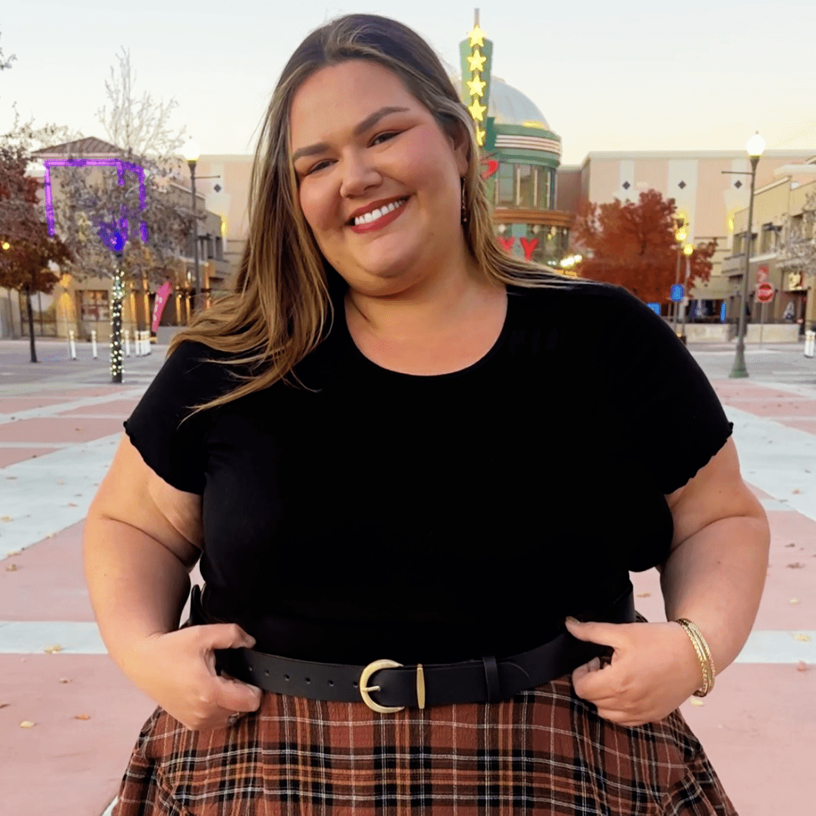 Vegan Leather Waist Belt - Gold - Snag