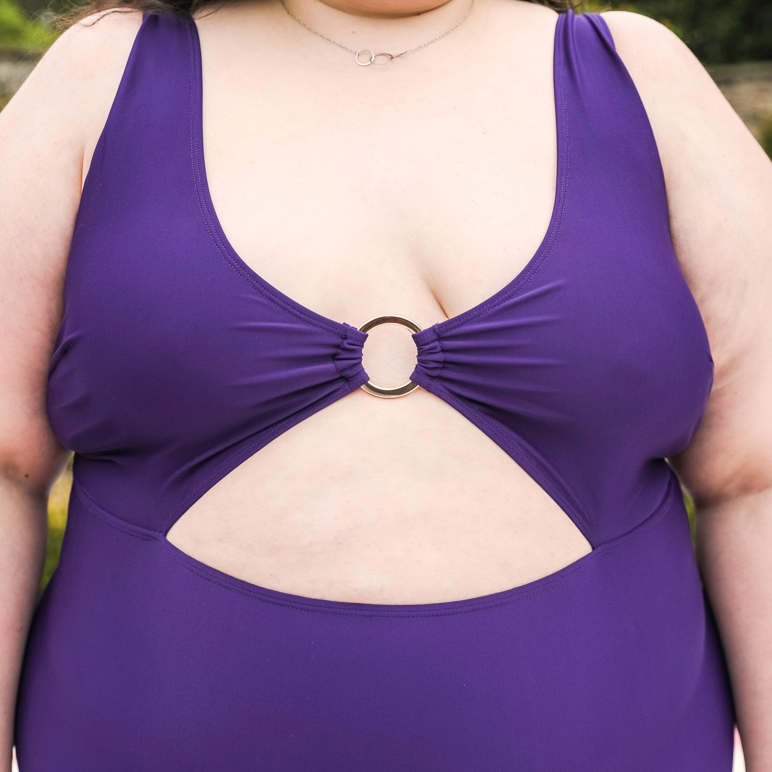 Wax on, Wax off Swimsuit - Purple - Snag