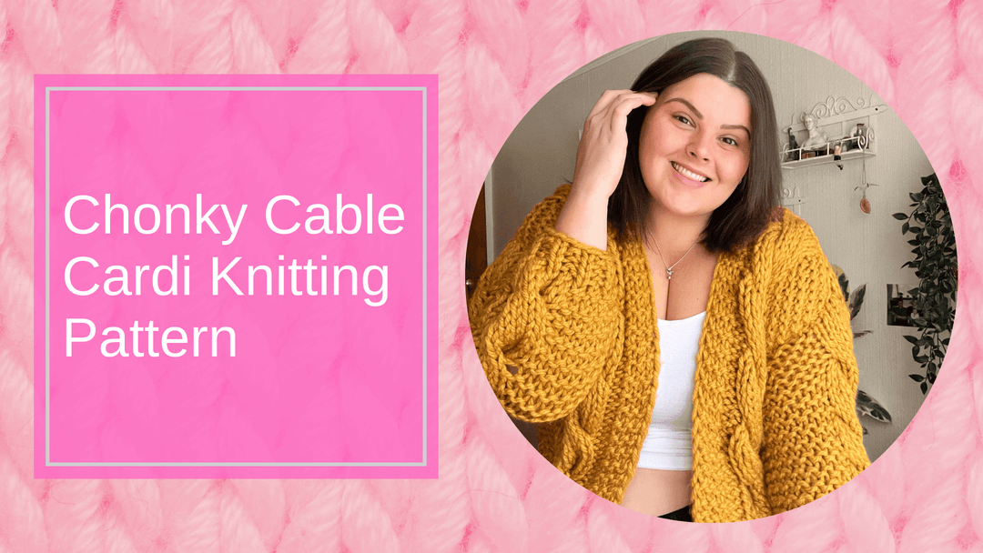 Card Knit Pattern Chonky Yarn Cable Knit Cardi Pattern – Snag