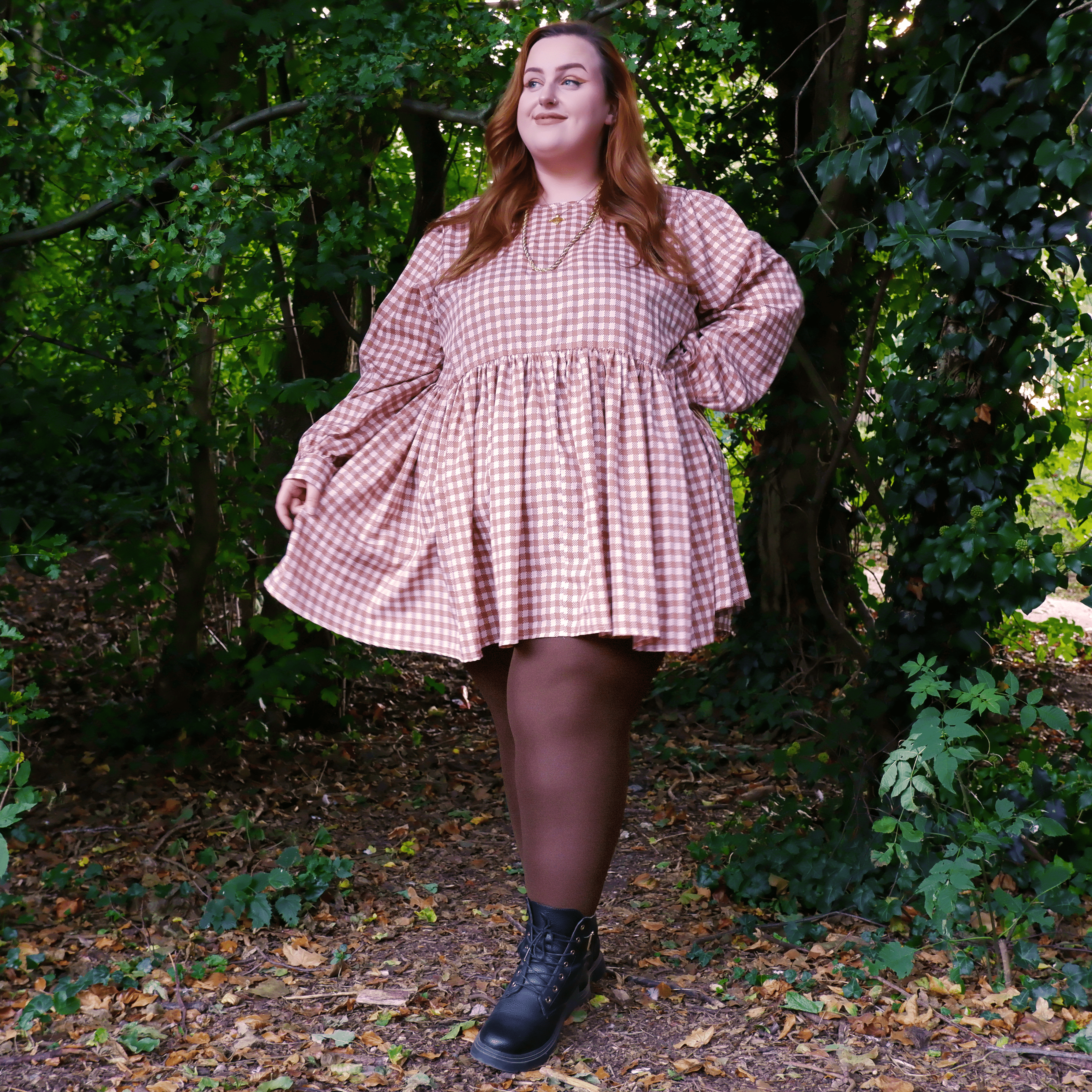 120 Denier Super Opaque Tights Hot Chocolate