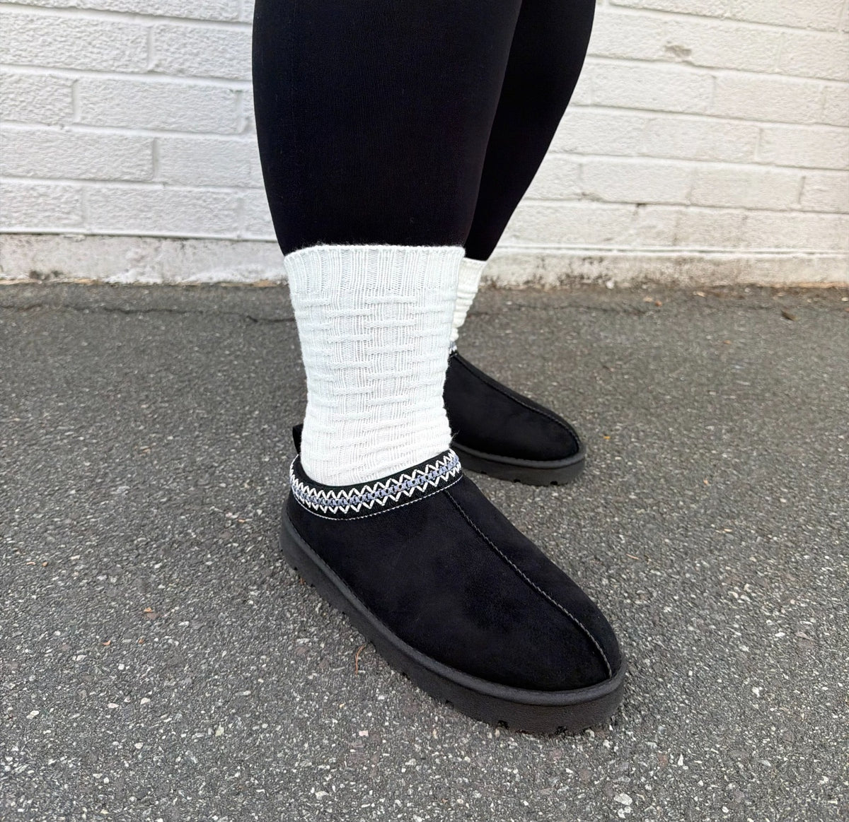 Everyday Crew Socks - 5 Pairs in White