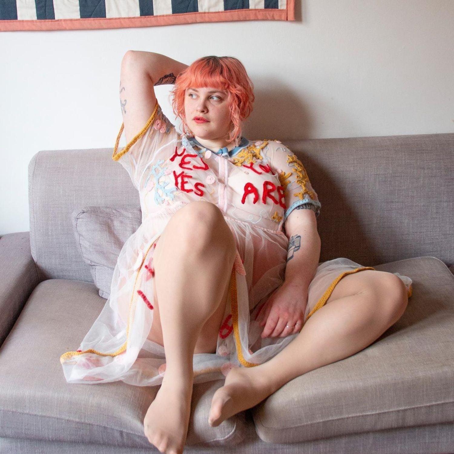 30 Denier Sheer Tights Vanilla Marshmallow
