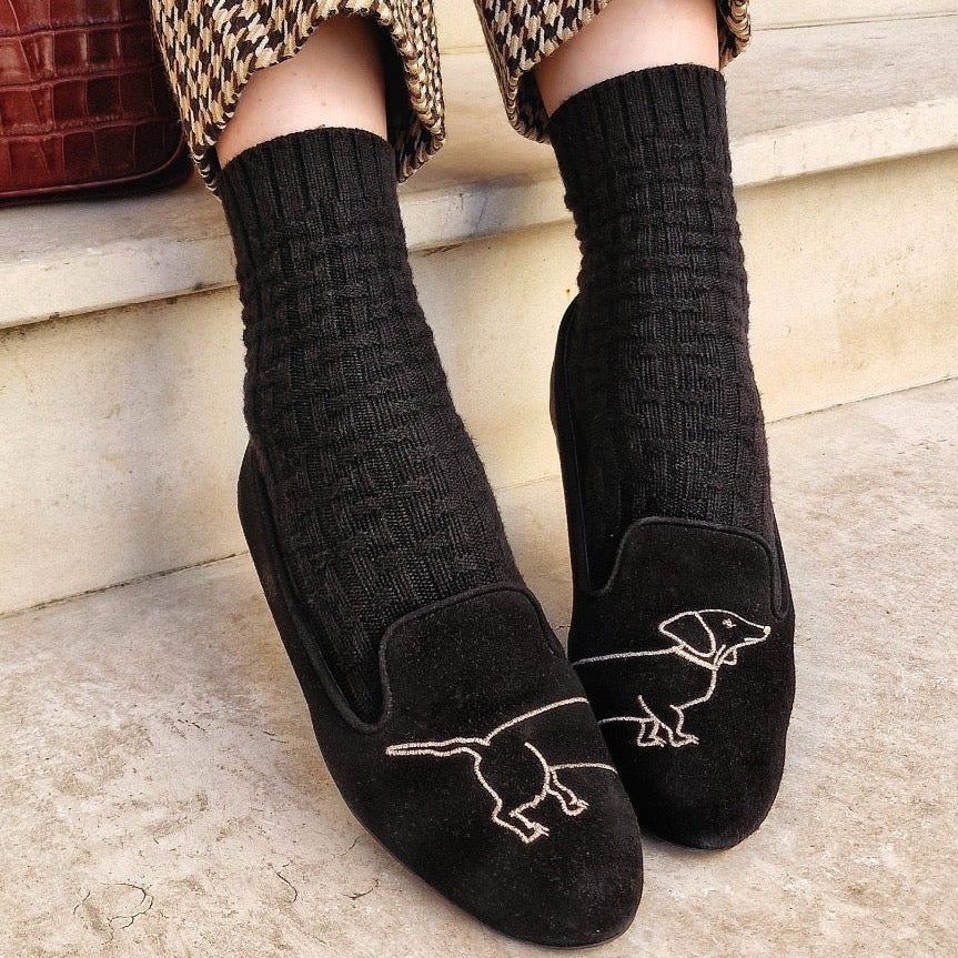 Everyday Crew Socks - Black