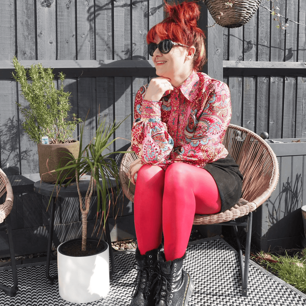 Bright clearance coloured stockings