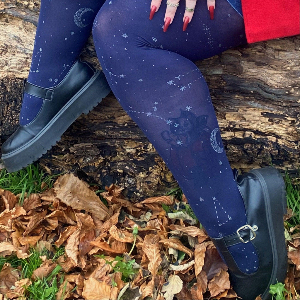 Core Tights - 80 Denier Tights - All Hallows Eve