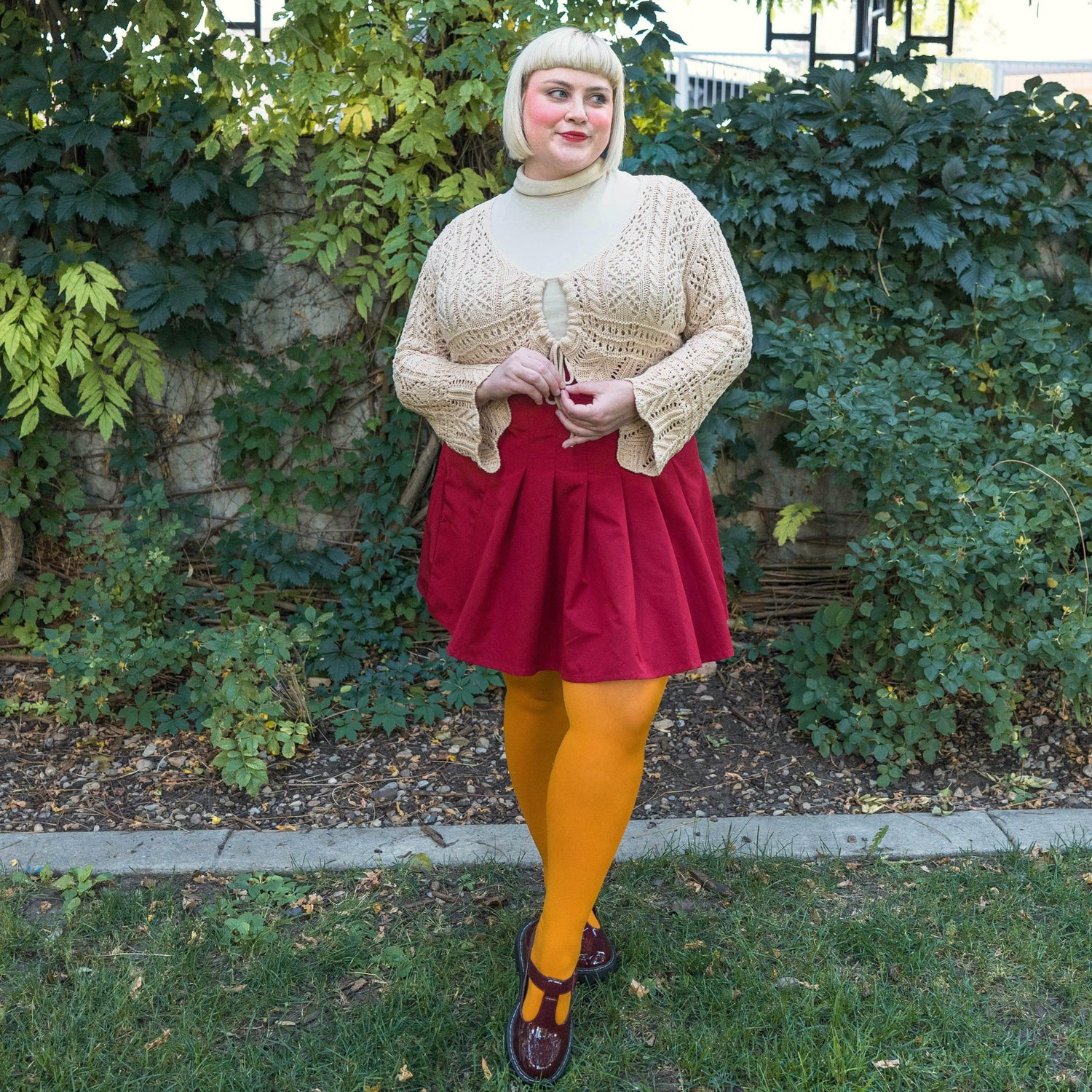 80 Denier Tights - Honey Bee - Snag