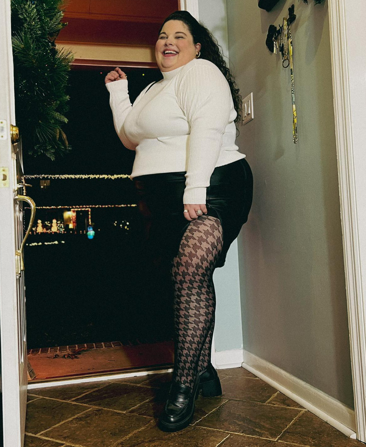 Mixed Denier Tights - Puppy Teef