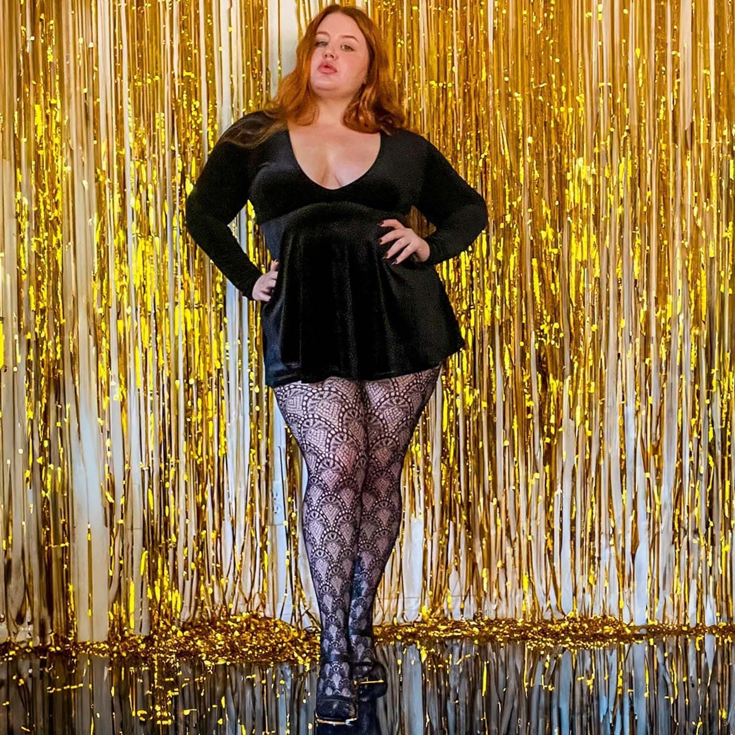 Fishnets - Drop The Ball - Black