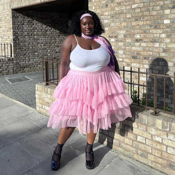 Pink Tulle Skirt Hot Pink Skirt Outfit Ideas Adult Pink Tutu Skirt