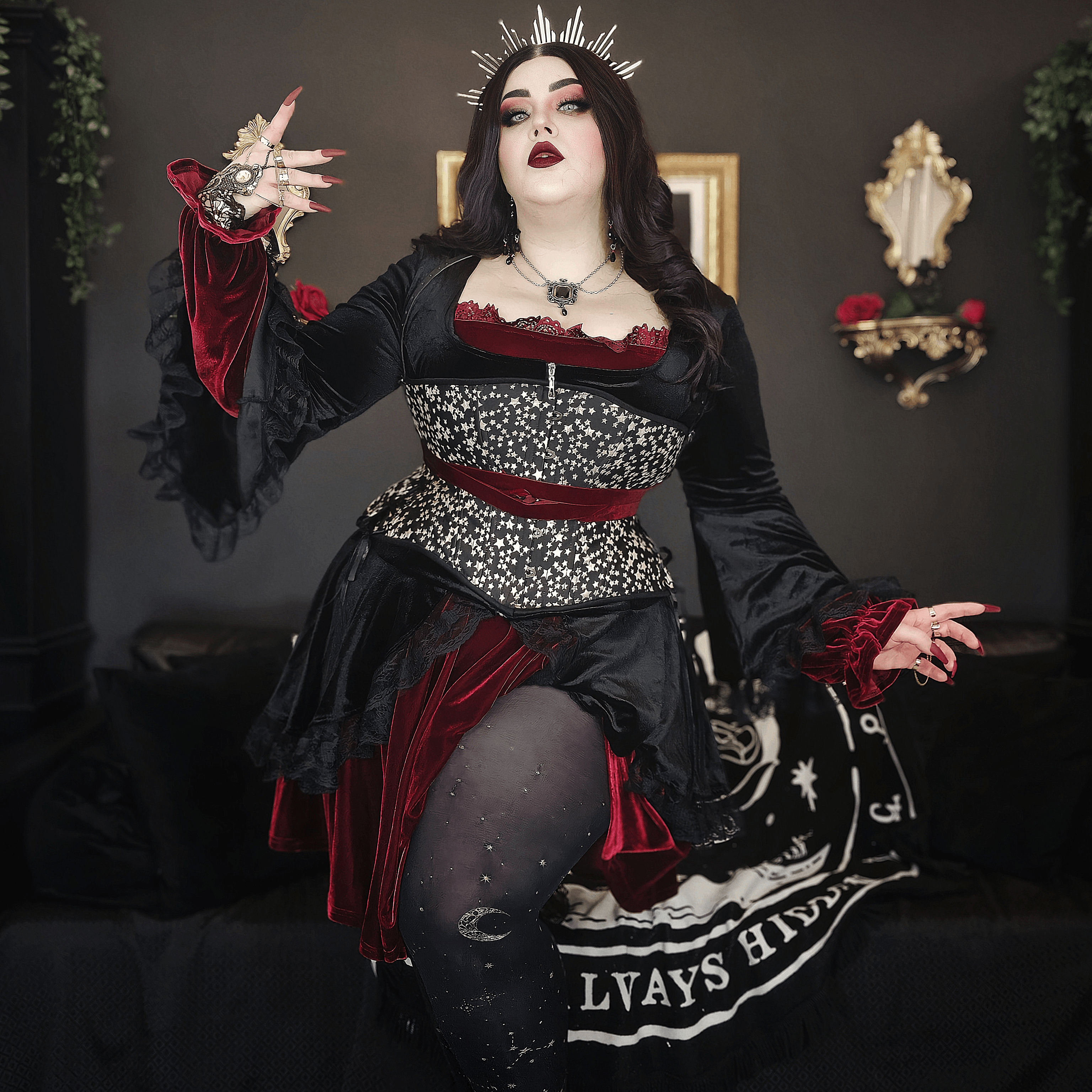 Plus size sales halloween tights uk