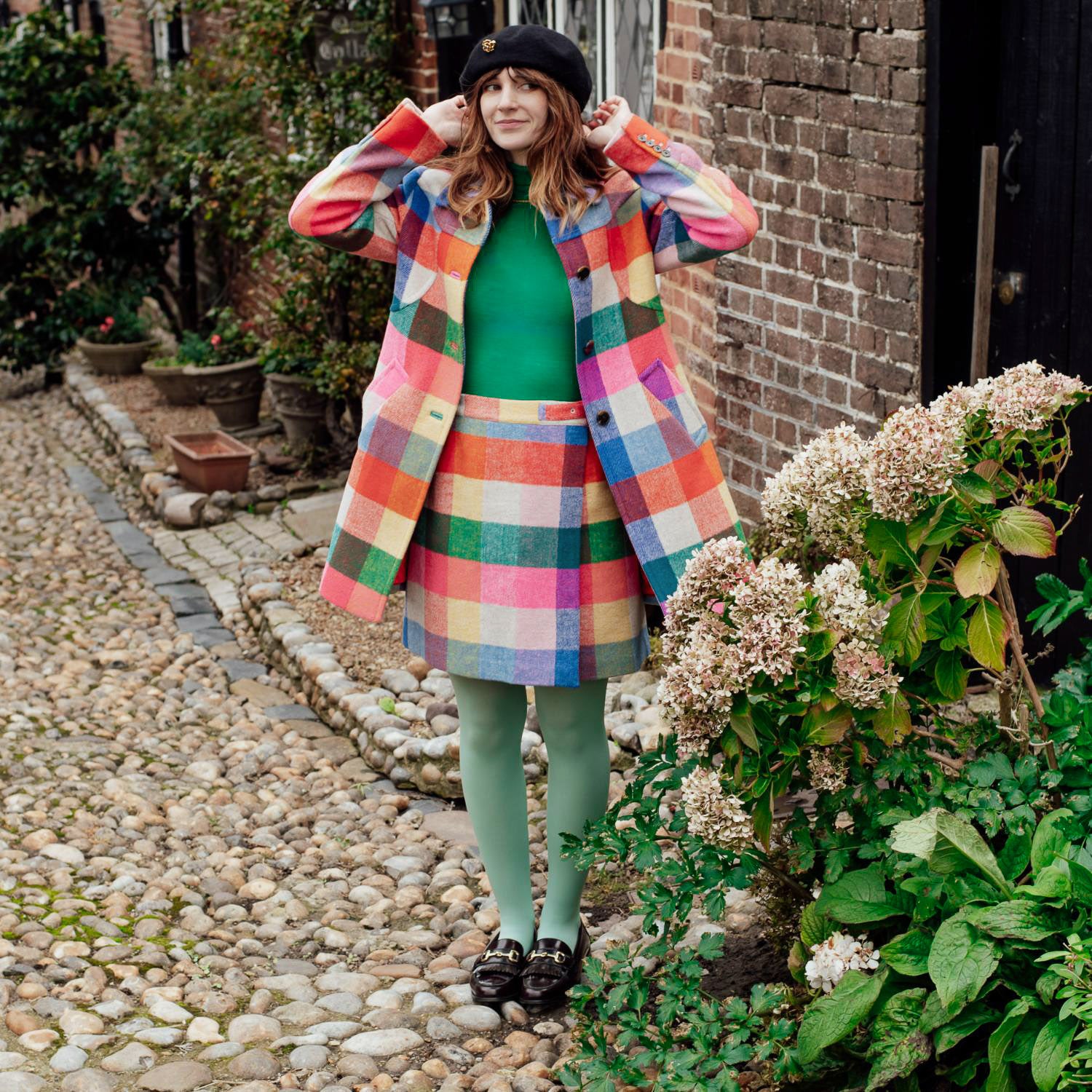 120 Denier Tights - Chalcedony