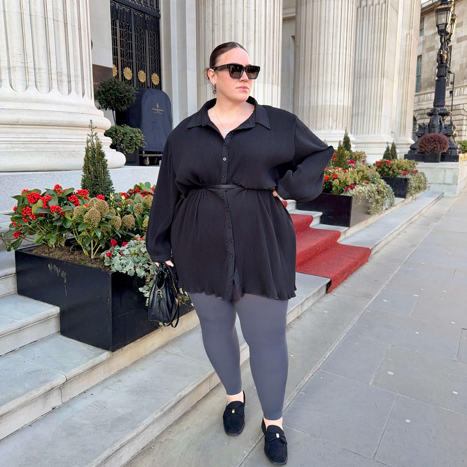 Footless Tights Slate