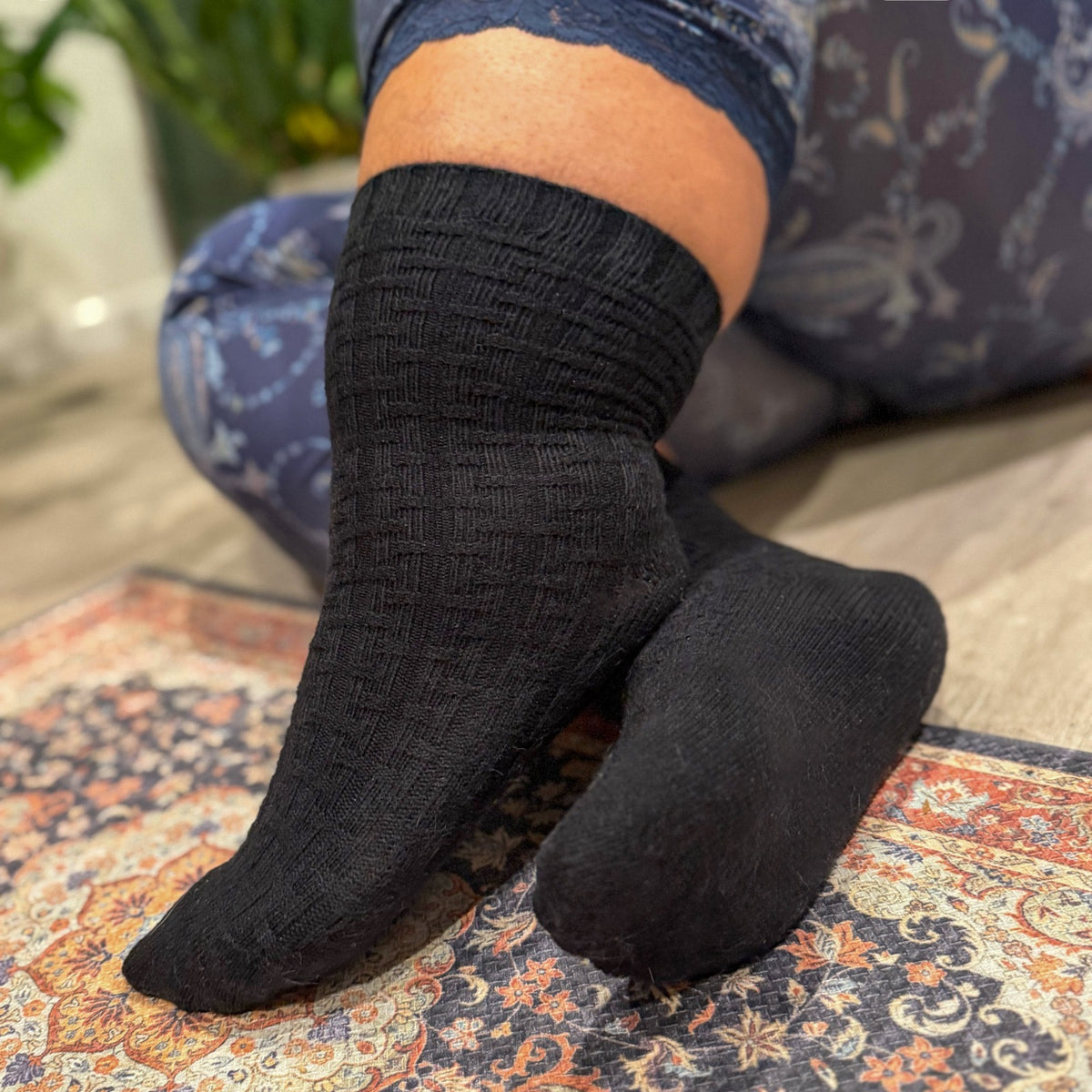 Everyday Crew Socks - Black